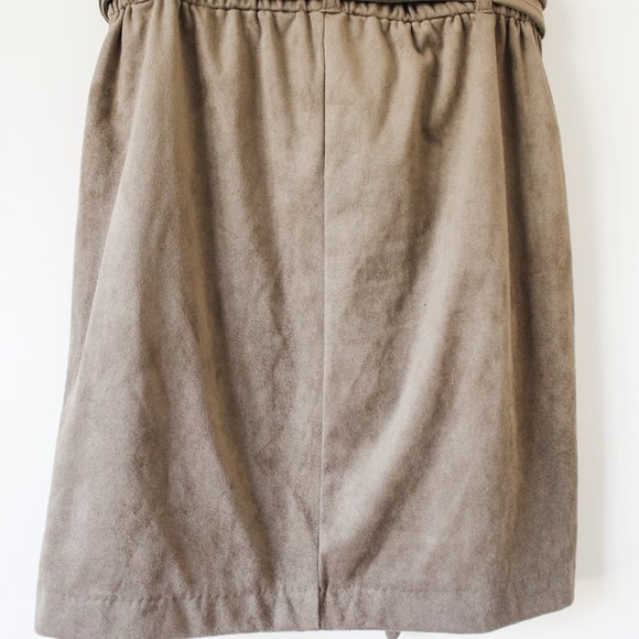 DYNAMITE suede mini skirt - Picture 2 of 5